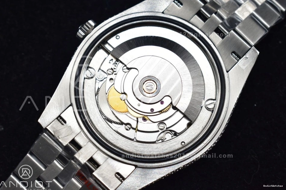 SportInspired Diamond Blue Stick DateJust Version Markers 41mm Best 897 JDF 0420